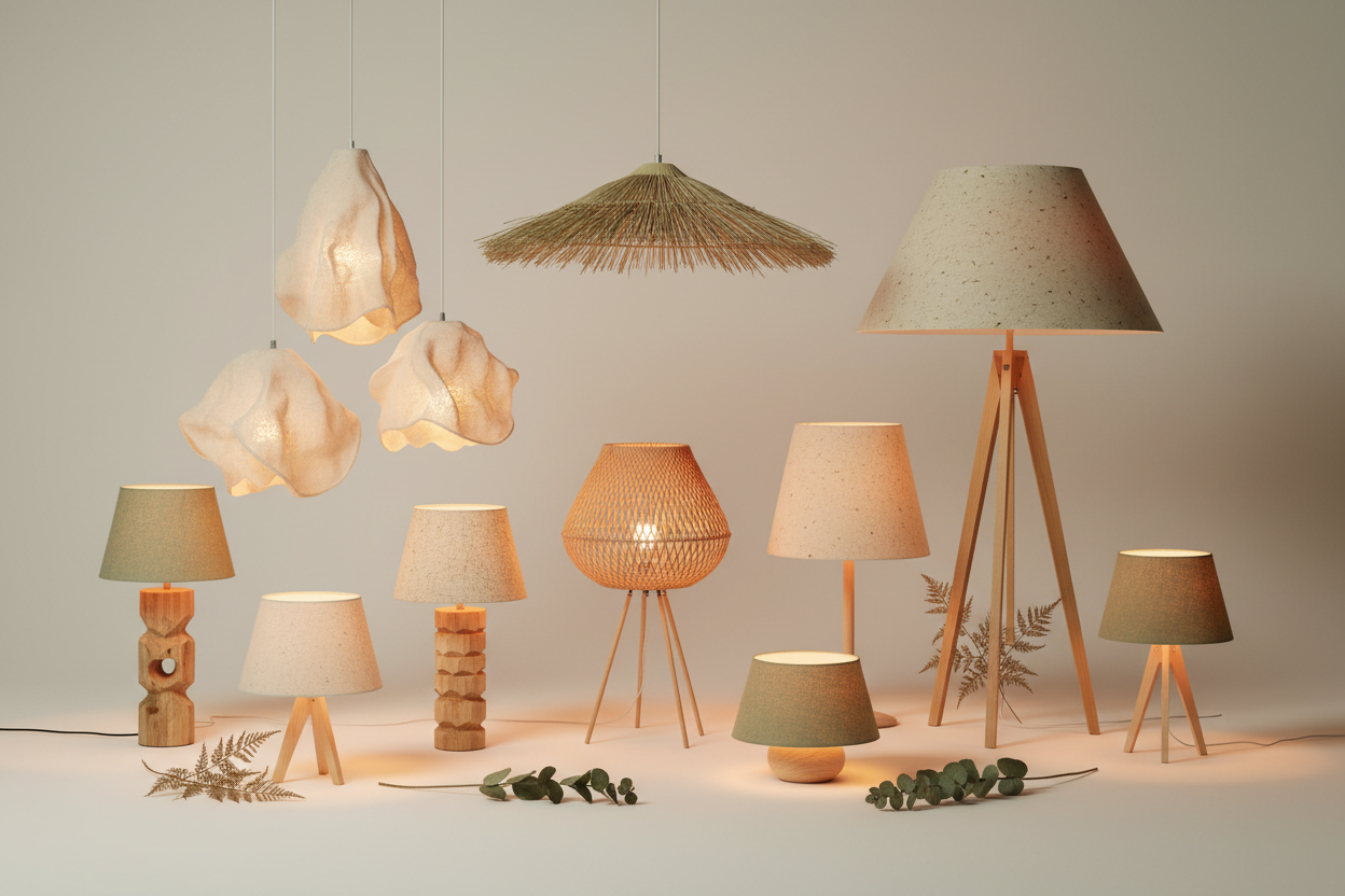 Lamps & Lamp shades.