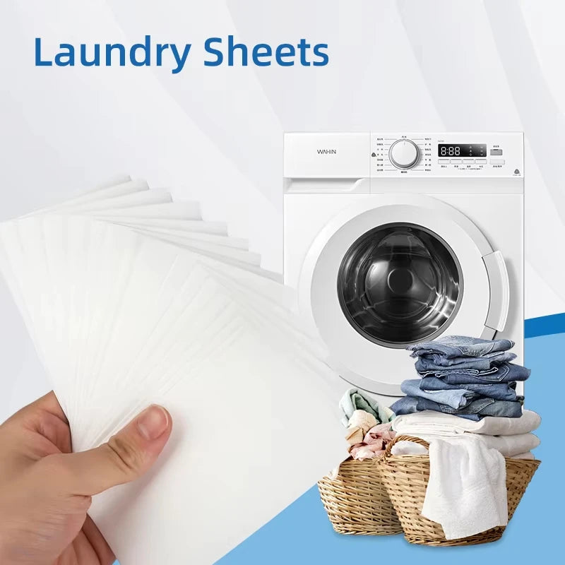 Eco Pure Laundry Detergent Sheets - Vegan, Hypoallergenic, Plastic-Free