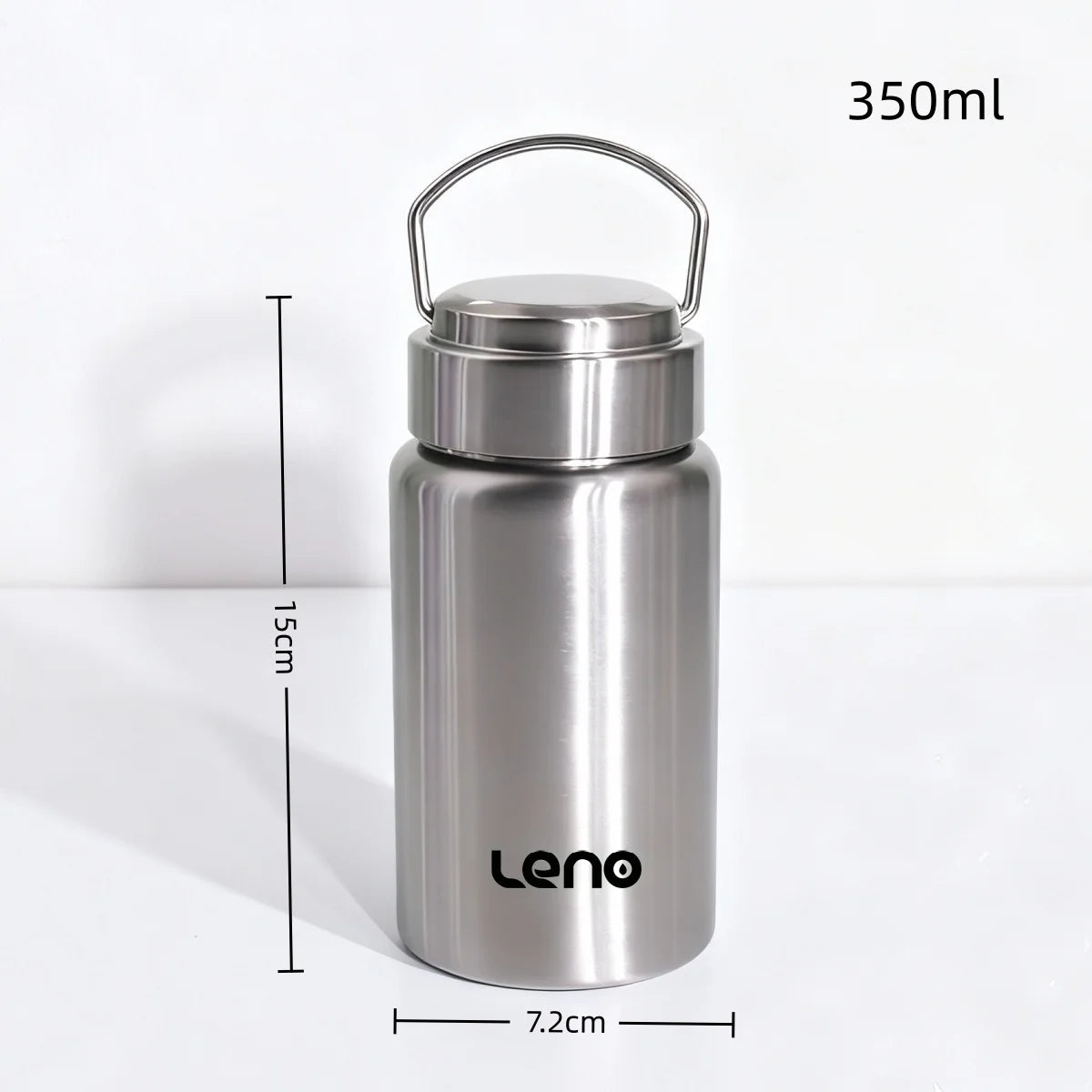Ceramic-Lined Vacuum Thermos — 316 Stainless Steel, 350ml / 500ml / 750ml