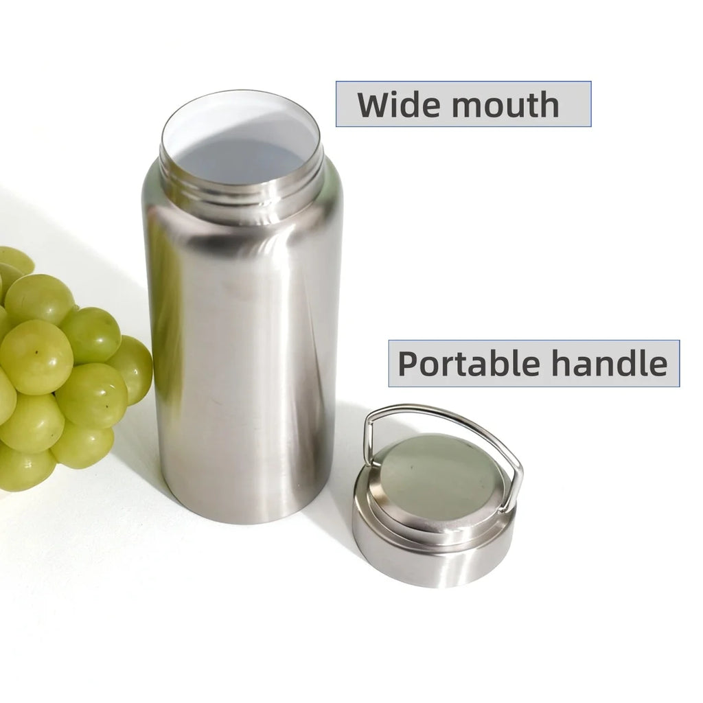 Ceramic-Lined Vacuum Thermos — 316 Stainless Steel, 350ml / 500ml / 750ml