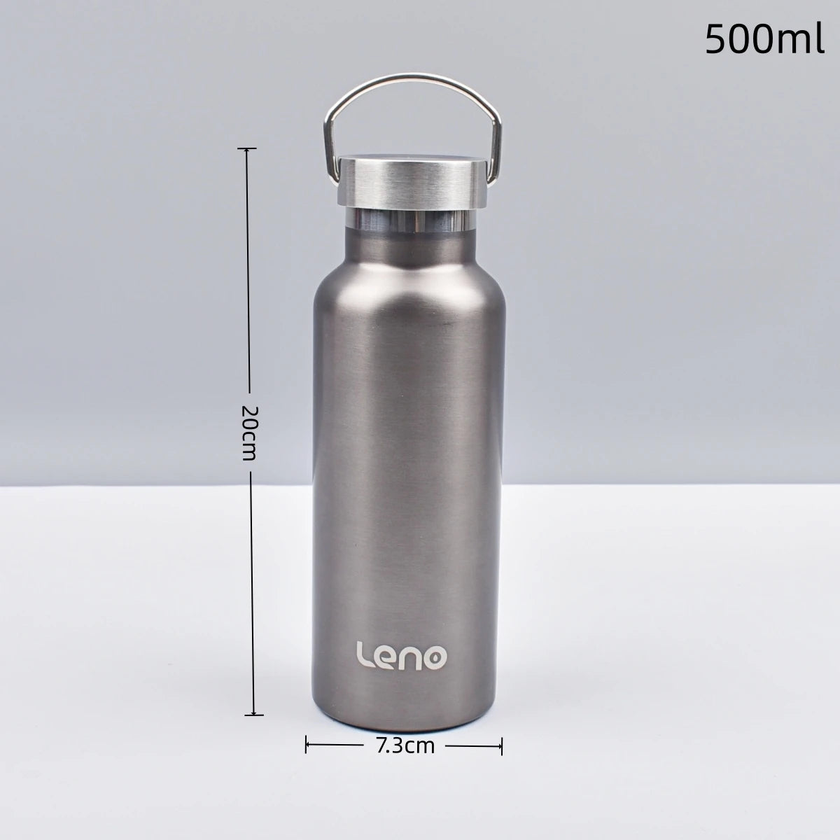 Leno Double-Wall Vacuum Insulated Stainless Steel Water Bottle | 350ml–1000ml