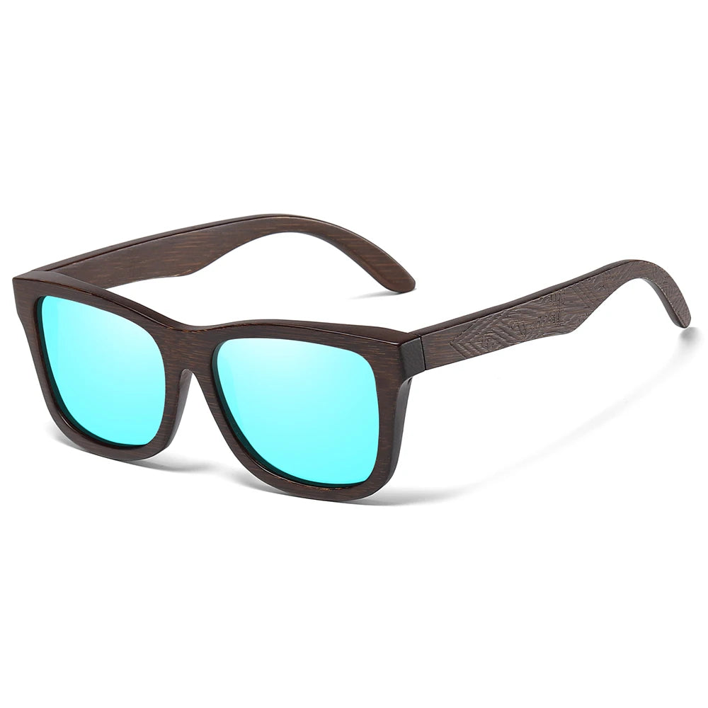 Bamboo Polarized Sunglasses with UV400 Lenses