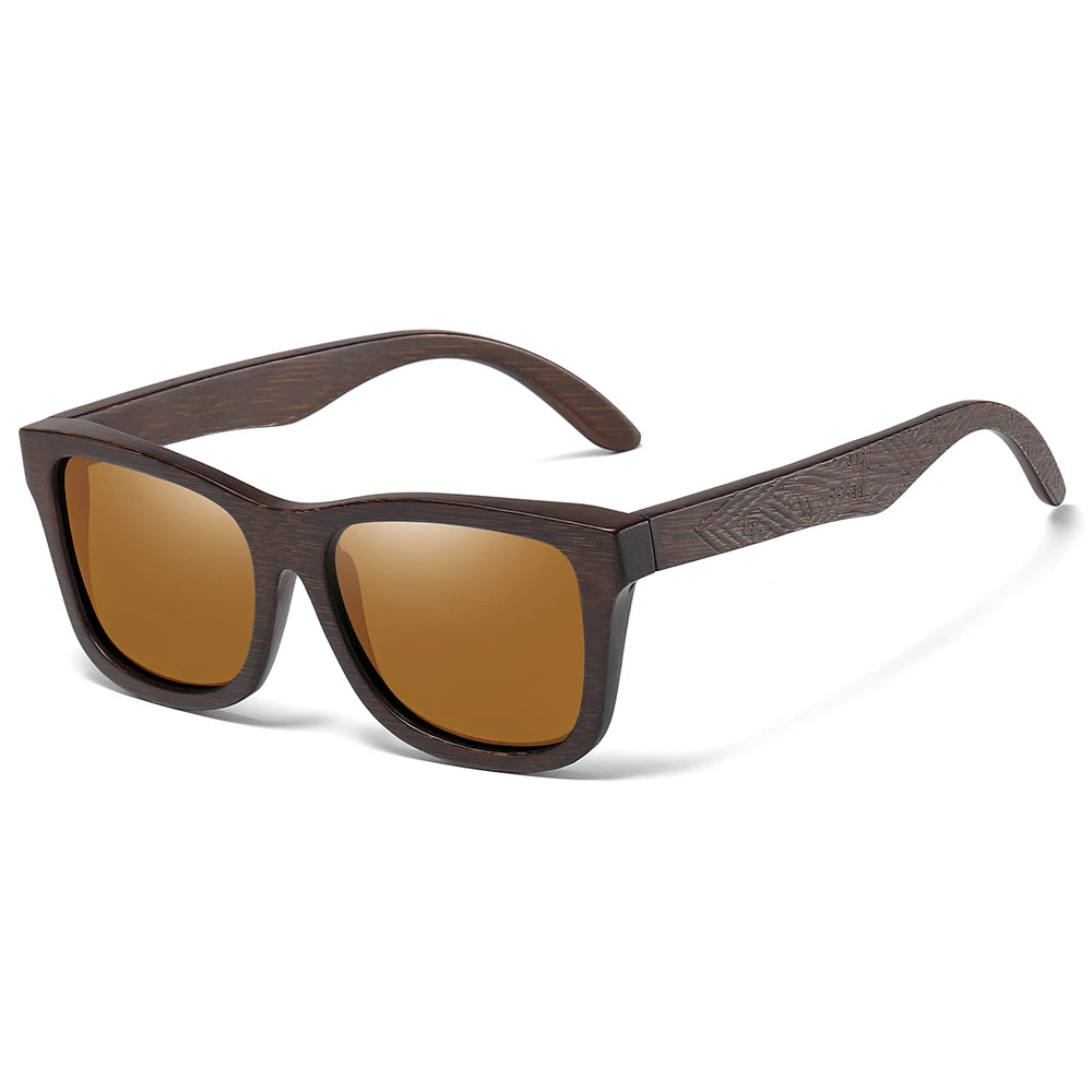 Bamboo Polarized Sunglasses with UV400 Lenses