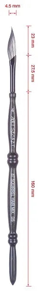 Artsecret 87DS Dagger Stripper Watercolour Brush | Bamboo Handle | Squirrel & Goat Hair | Sizes 4–20