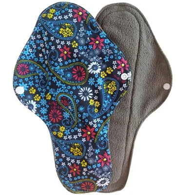 Reusable Bamboo Charcoal Menstrual Pad — Heavy Flow & Night Use | LECY ECO LIFE