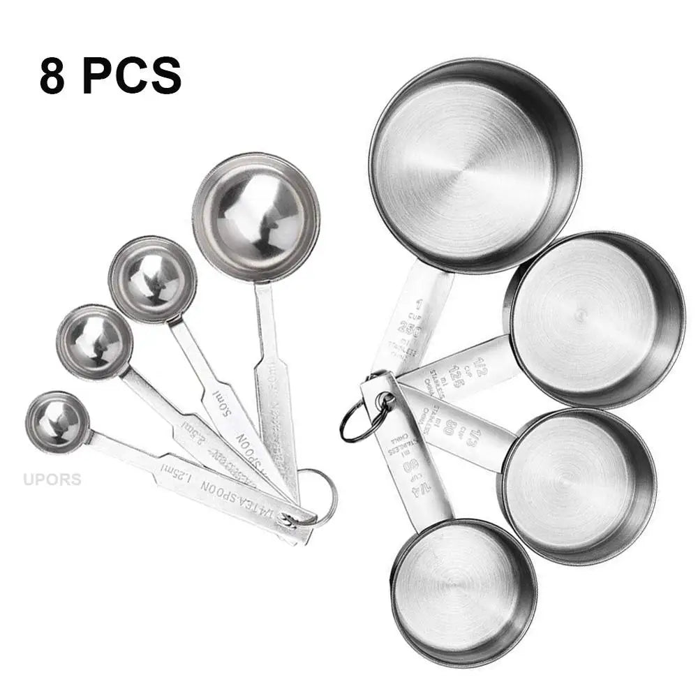 Stainless Steel Measuring Spoon Sets, 8, 10 or 11 Pieces