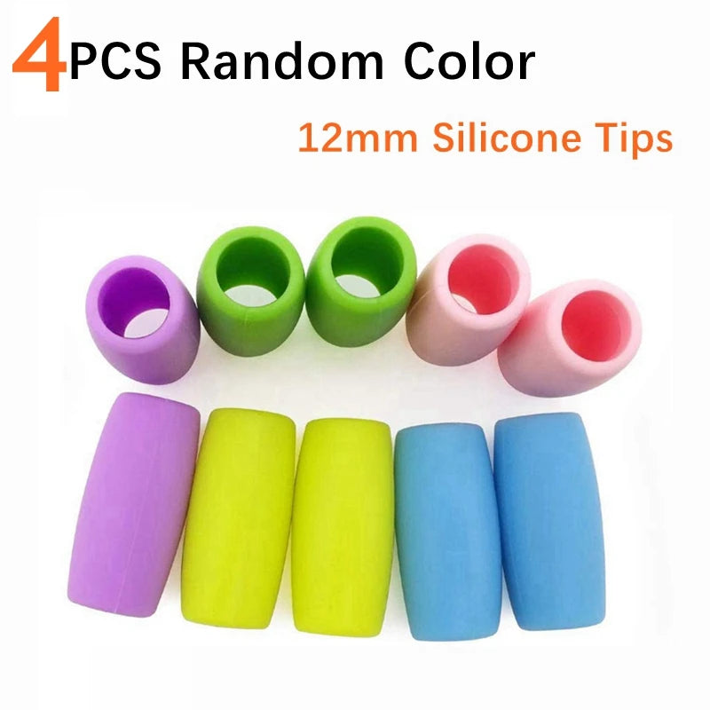 Reusable Stainless Steel Straws – 4pcs Wide Smoothie Straws with Cleaning Brush