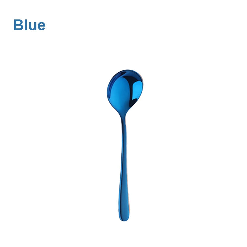 Mirror-Polished Stainless Steel Spoons – Coffee, Tea & Dessert Spoons in 5 Sizes