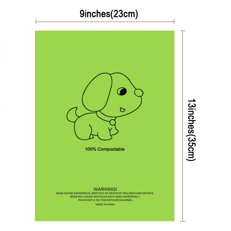 Biodegradable Dog Poop Bags | Corn Starch | Leak-Proof | 8, 24 & 30 Roll Packs