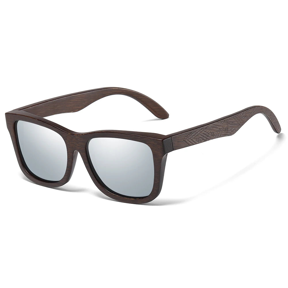Bamboo Polarized Sunglasses with UV400 Lenses