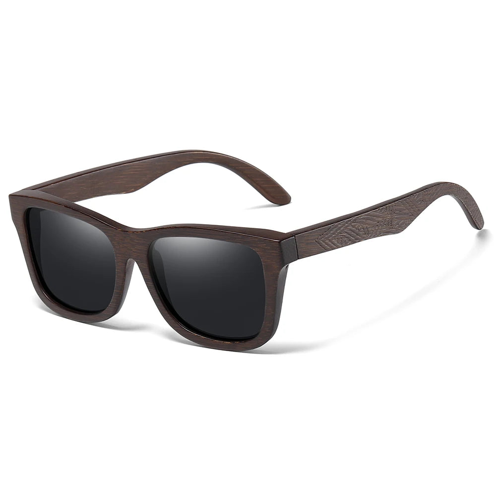 Bamboo Polarized Sunglasses with UV400 Lenses