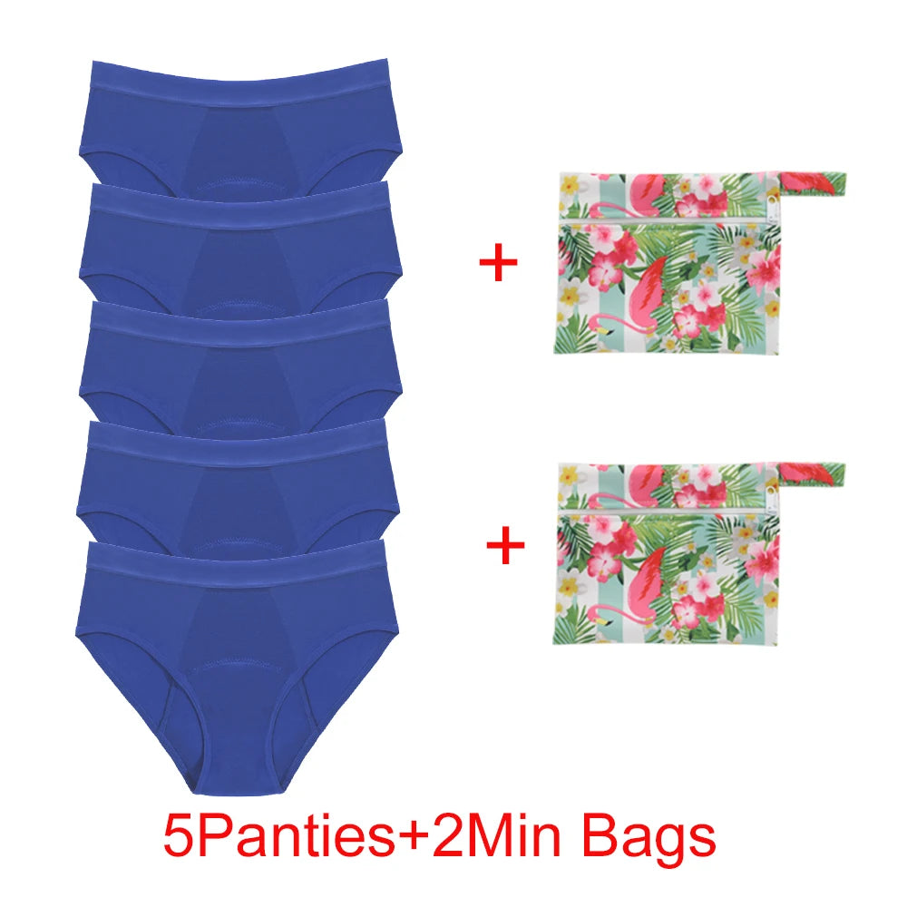 Women's Heavy Absorbency Period Briefs | Four-Layer | Reusable | S–6XL