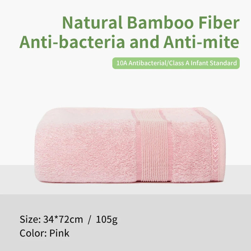 Bamboo Fibre Towel — Soft, Quick-Dry & Absorbent | Hand, Face & Bath Sizes