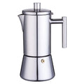 Thickened Stainless Steel Moka Pot | 300ml | Induction & Gas | Italian Stovetop Espresso