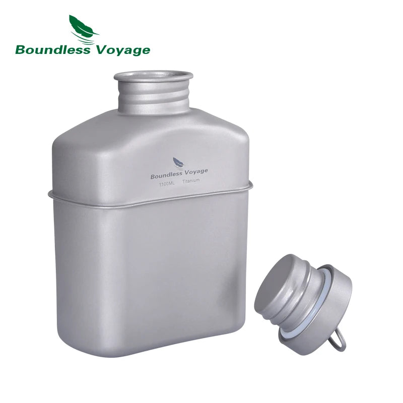 Boundless Voyage Titanium Camping Canteen & Cookware