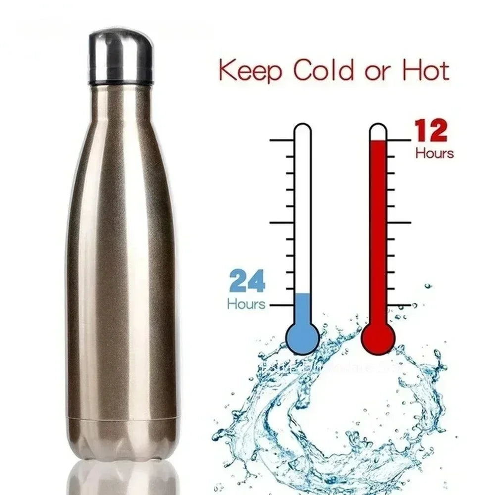 Double-Wall Stainless Steel Vacuum Flask – 350ml to 1000ml | 12 Colours