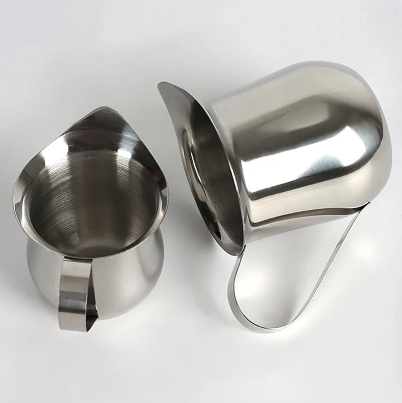 Stainless Steel Milk Frothing Pitcher – Latte Art Jug for Espresso, Cappuccino & More