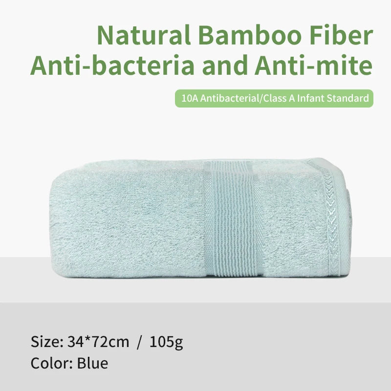 Bamboo Fibre Towel — Soft, Quick-Dry & Absorbent | Hand, Face & Bath Sizes