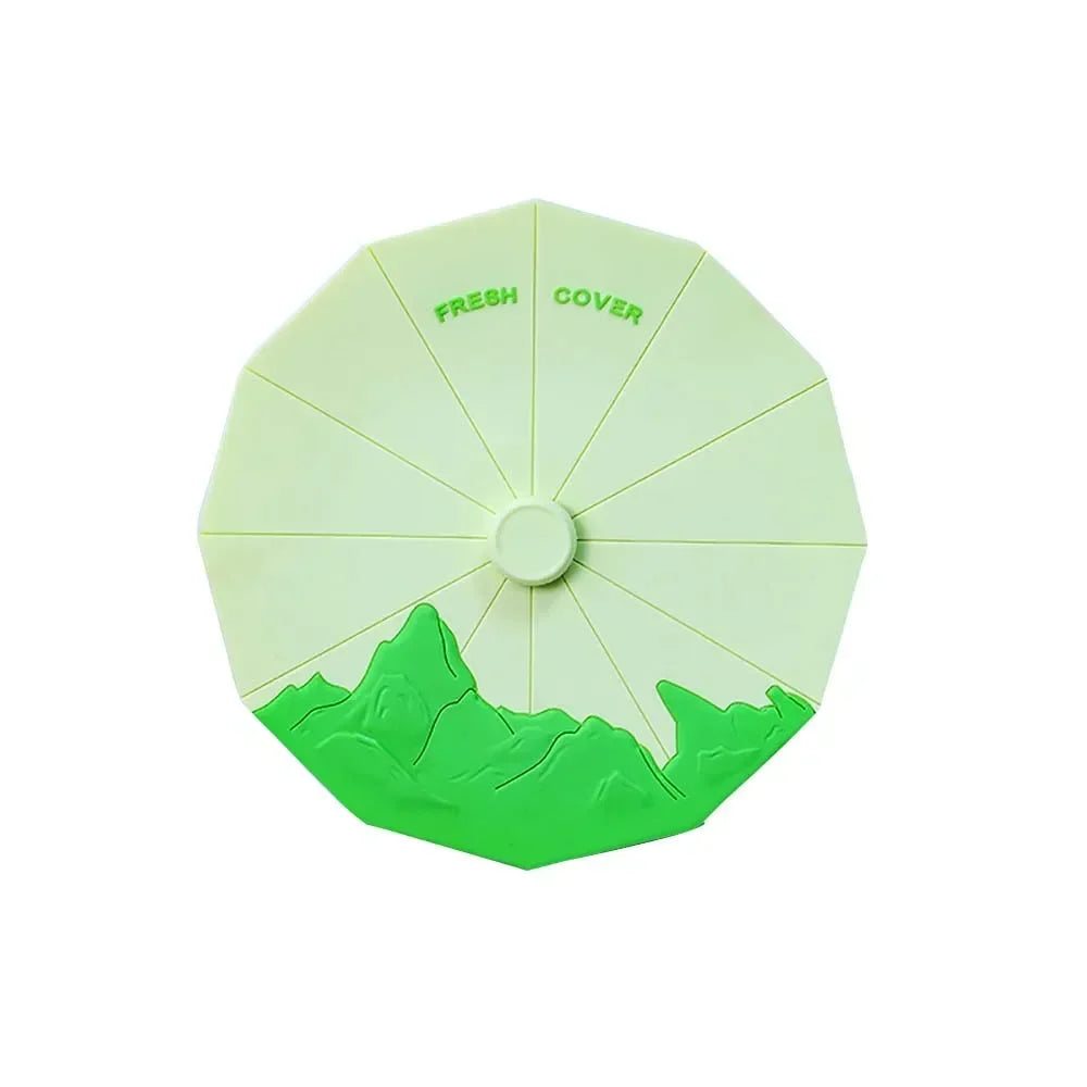MOONBIFFY Silicone Microwave Bowl Cover | Reusable Food Wrap Lid