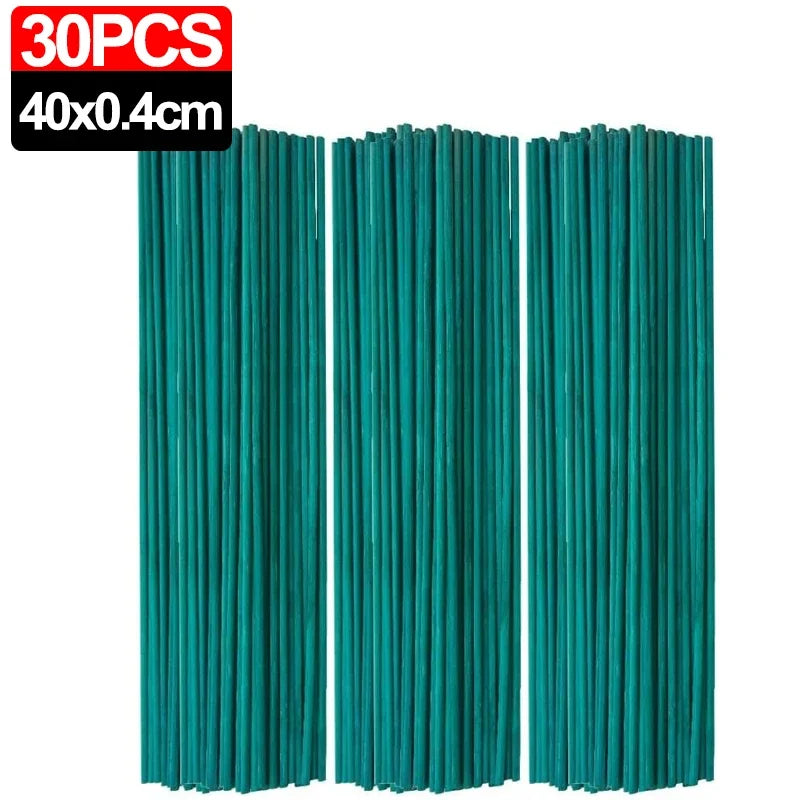 Bamboo Plant Support Stakes — 10, 20, 30 or 50 Pack
