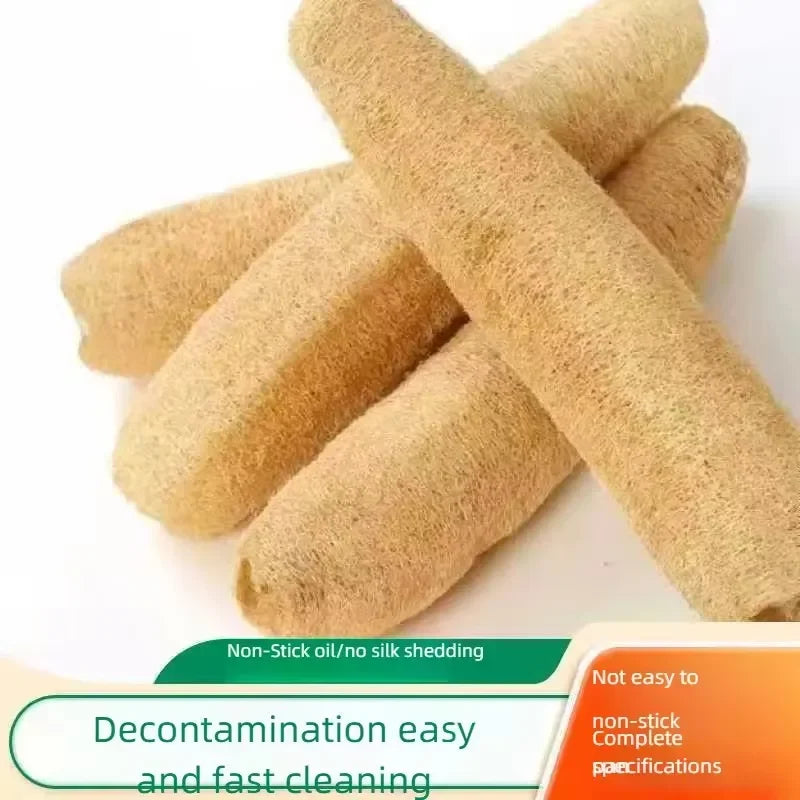 Natural Loofah Bath Sponge with Rope Options