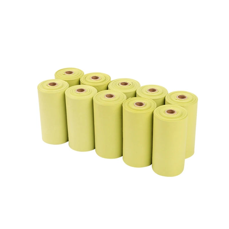 Biodegradable Compostable Pet Poop Bags – Corn Starch, PLA & PBAT | 1 to 24 Rolls