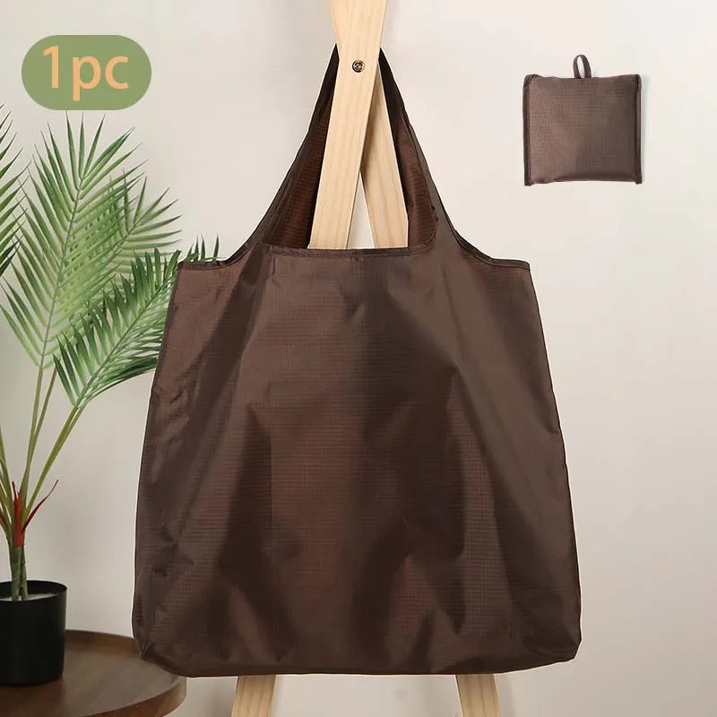 Waterproof Foldable Shopping Bag – Reusable Grocery Tote