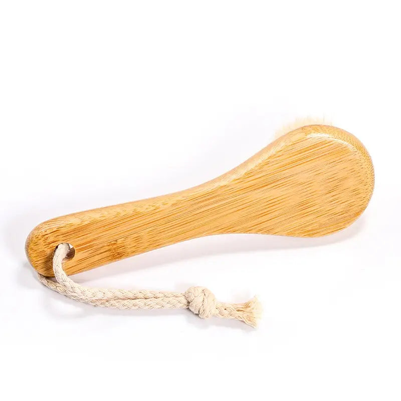 JETTING Bamboo & Horsehair Facial Cleansing Brush – Deep Pore Cleanse & Exfoliate