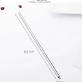 Reusable 304 Stainless Steel Drinking Straws – Straight & Curved | LFGB & BPA-Free | Single, 6-Pack & Set