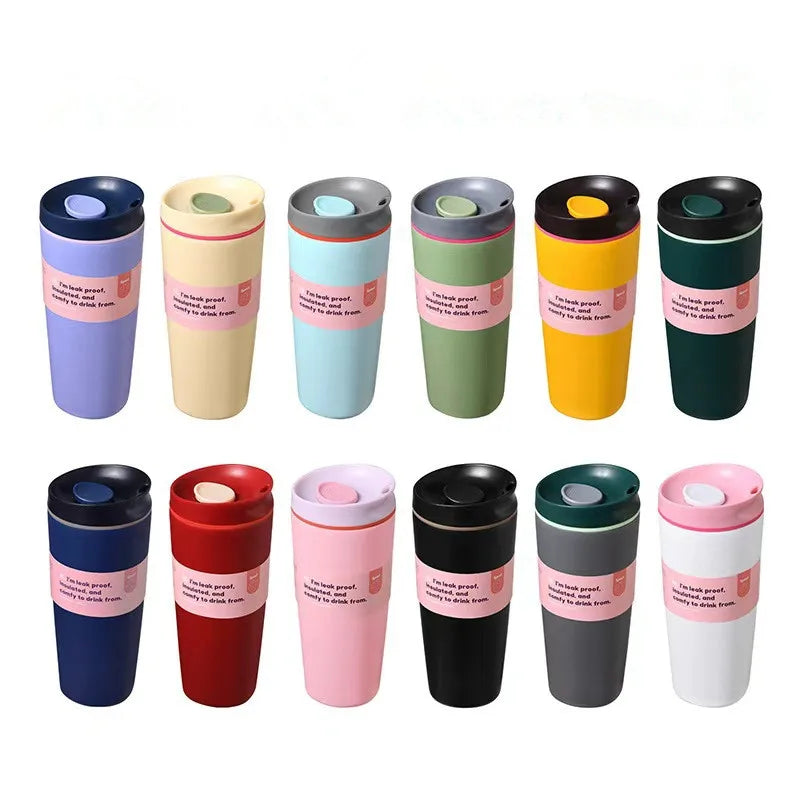 Insulated Coffee Mug – 600ml | Stainless Steel | 10 Colours