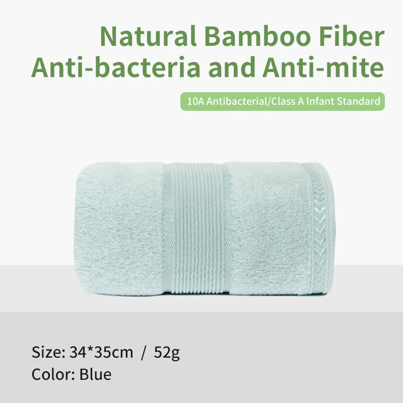 Bamboo Fibre Towel — Soft, Quick-Dry & Absorbent | Hand, Face & Bath Sizes