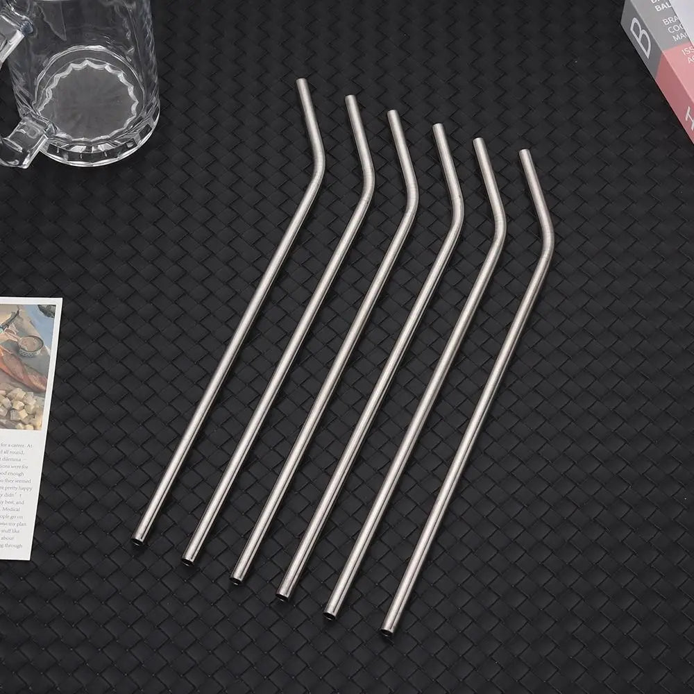 Reusable Stainless Steel Straw – Single Straw or Cleaning Brush