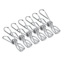 Stainless Steel Clothes Pegs — Small (5cm) & Large (6cm) | 10, 20 or 40 Pack