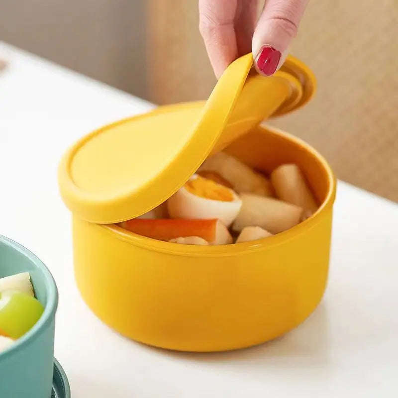 Round Silicone Lunch Box