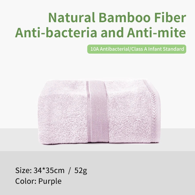 Bamboo Fibre Towel — Soft, Quick-Dry & Absorbent | Hand, Face & Bath Sizes