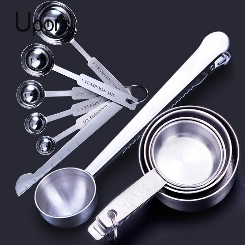 Stainless Steel Measuring Spoon Sets, 8, 10 or 11 Pieces