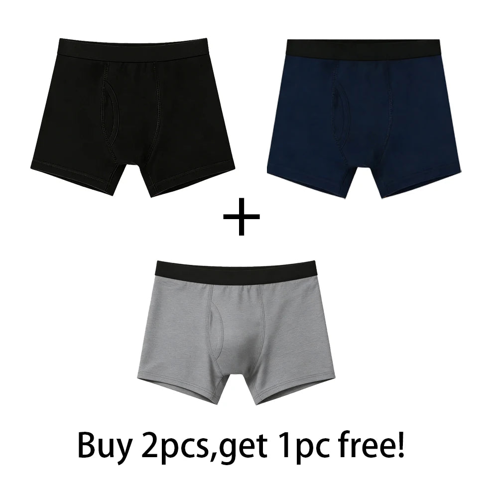 Men's Absorbent Incontinence Boxer Briefs — Multi-Pack | Cotton & Elastane | S–4XL