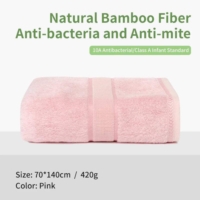 Bamboo Fibre Towel — Soft, Quick-Dry & Absorbent | Hand, Face & Bath Sizes