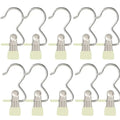 Stainless Steel Clothes Pegs | Set of 10, 20 or 30 | Black, Beige, Pink & Green