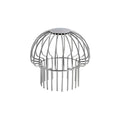 Stainless Steel Gutter Leaf Guard & Floor Drain Strainer - Anti-Clog Downpipe Mesh Cover | 2 Sizes