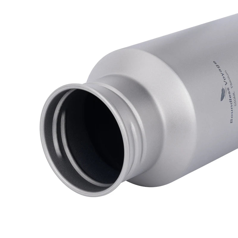 Boundless Voyage Titanium Water Bottle – 400ml, 550ml or 750ml