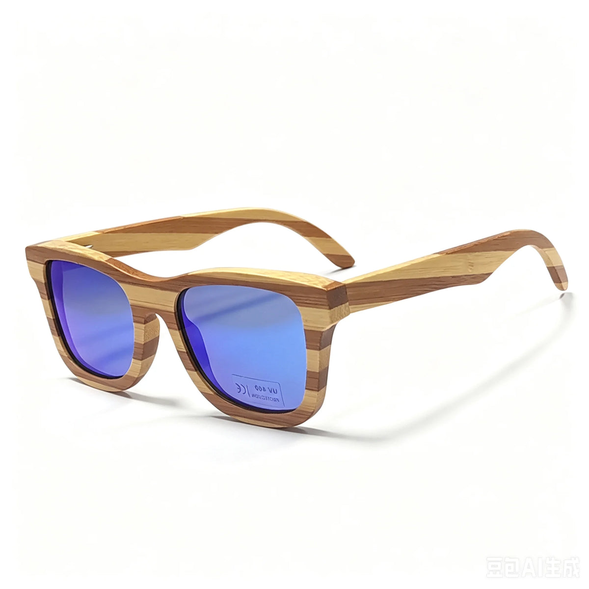 Skateboard Wood Bamboo Polarised Sunglasses – UV400 | Model S3834