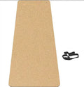 5 mm Natural Rubber Yoga Mat with Carry Strap for Yoga and Pilates