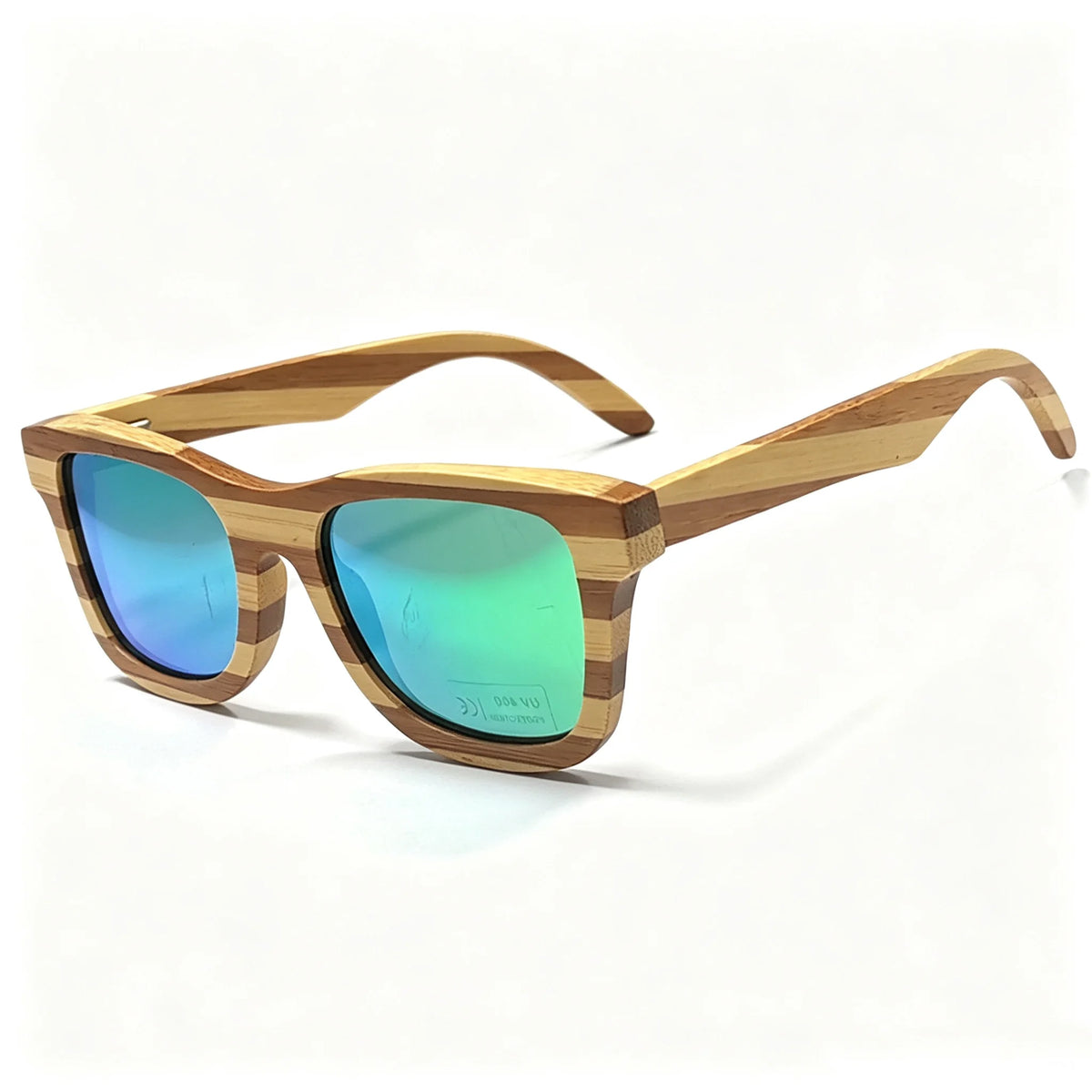 Skateboard Wood Bamboo Polarised Sunglasses – UV400 | Model S3834
