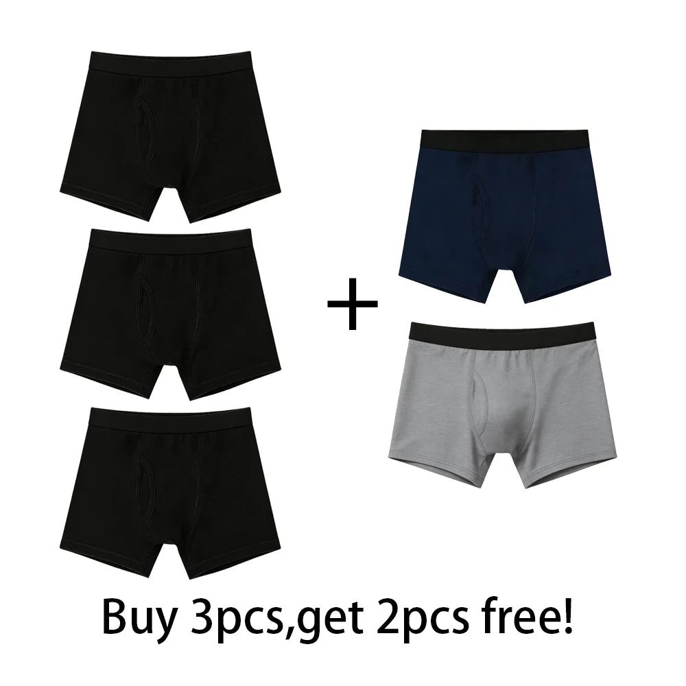 Men's Absorbent Incontinence Boxer Briefs — Multi-Pack | Cotton & Elastane | S–4XL