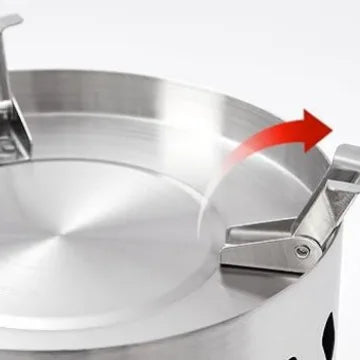 DOTWISE Portable Stainless Steel Wood-Burning Camp Stove