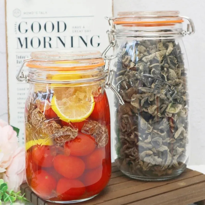 Kilner Airtight Glass Preservation Jars | Round & Square | Multiple Sizes