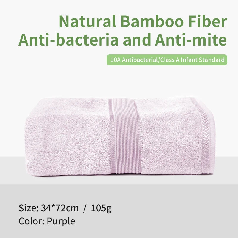 Bamboo Fibre Towel — Soft, Quick-Dry & Absorbent | Hand, Face & Bath Sizes