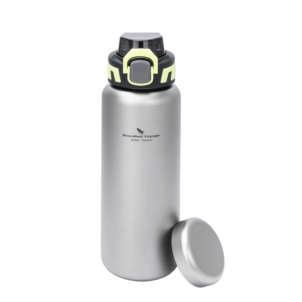 Boundless Voyage Titanium Water Bottle – 950 ml Wide Mouth