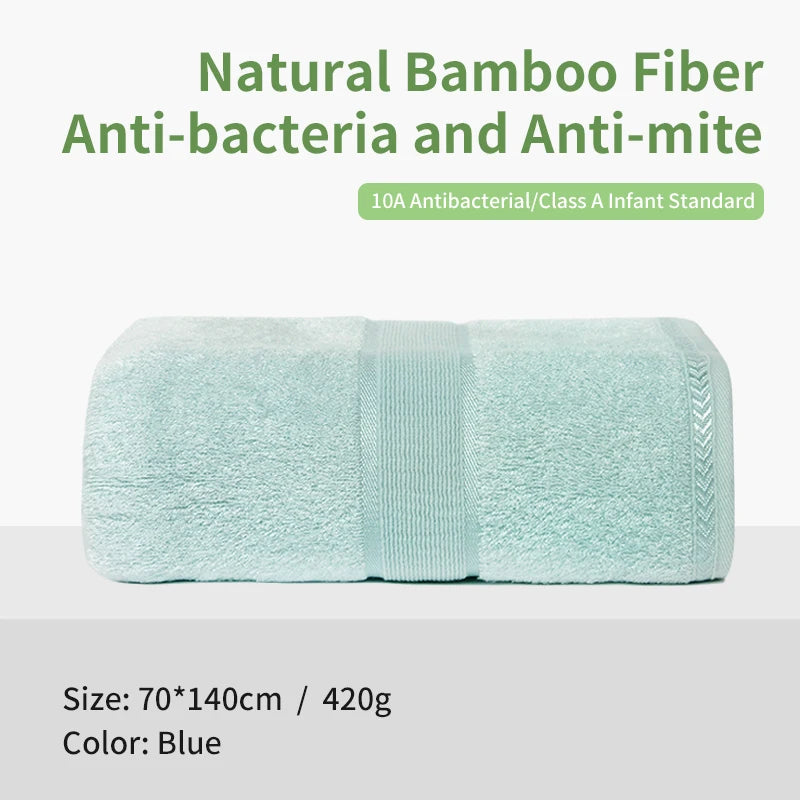 Bamboo Fibre Towel — Soft, Quick-Dry & Absorbent | Hand, Face & Bath Sizes